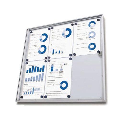 Bacheca interni magnetica 9xa4 anta battente economy jansen Bacheca interni magnetica 9xa4 anta battente economy jansen
